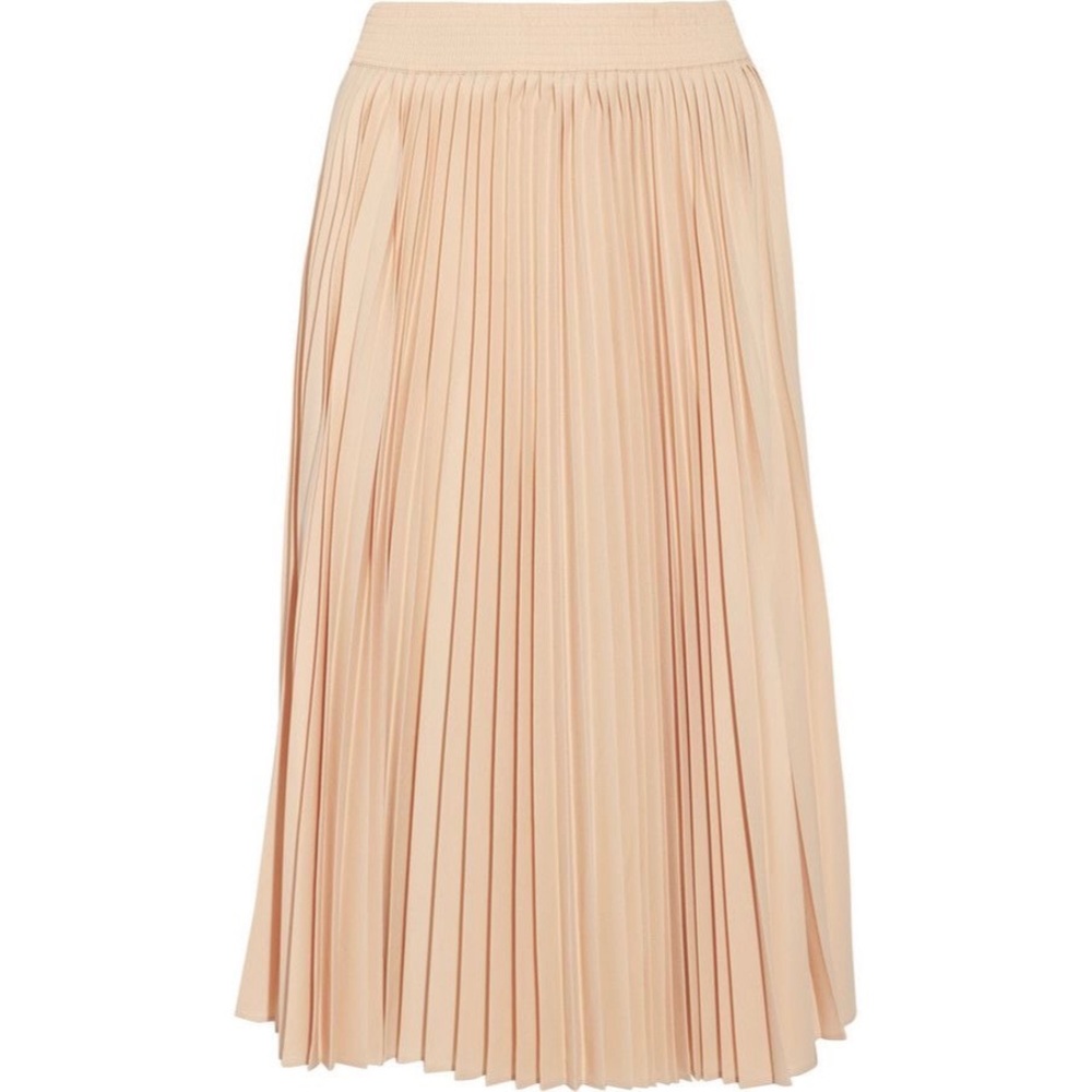 NWOT Derek Lam Pleated Midi Skirt